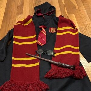 Harry Potter Costume with Scarf and Accessories
